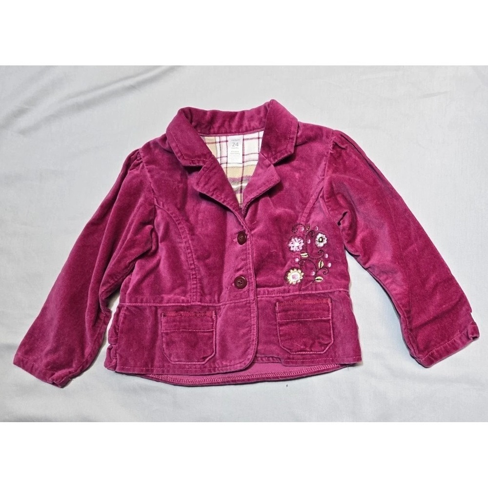 carters girls 24 months Jacket Pink Vintage Y2K